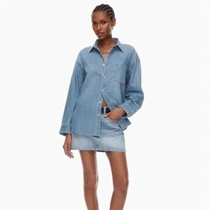 Denim Forum The '80s Comfy Denim Shirt Medium